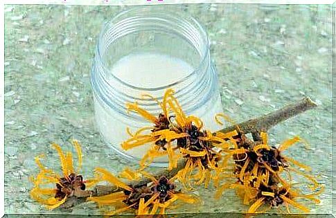 Itching can be treated naturally with witch hazel