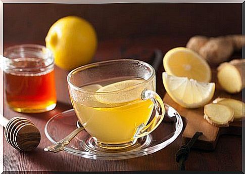 Ginger and lemon help treat nasal congestion.