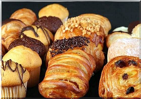 Industrial pastries contain a lot of hydrogenated fats